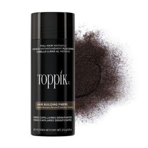 Toppik Hair Building Fibers Fill In Fine or Thinning Shades Dark Brown 0.97oz